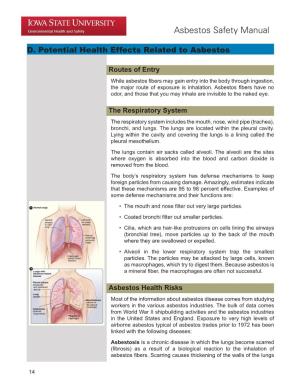 Asbestos Safety Manual