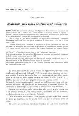 01 1980 Abbà Contributo Alla Flora Dell'appennino Piemontese 17-67