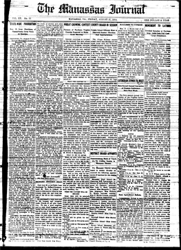 The Manassas Journal 1914 08 21