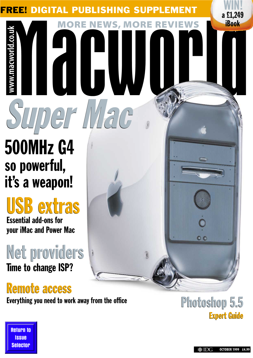 Macworld OCTOBER 1999 Macworld OCTOBER 1999 5 Contacts