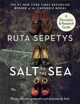 A Discussion Guide to Salt to the Sea by Ruta Sepetys