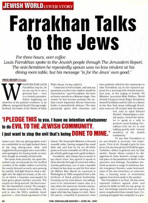 Farrakhan Talks to the Jews
