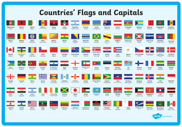 Countries' Flags and Capitals