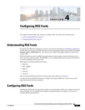 Configuring RSS Feeds