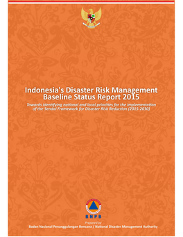 Indonesia's Disaster Risk Management