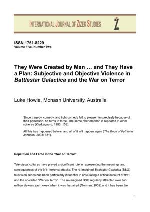 Subjective and Objective Violence in Battlestar Galactica and the War on Terror