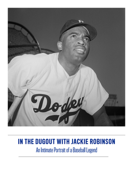 In the Dugout with Jackie Robinson