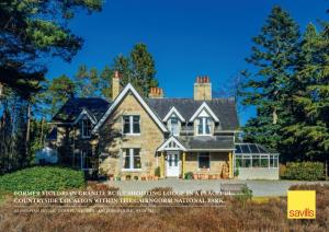 Former Victorian Granite Built Shooting Lodge in a Peaceful Countryside Location Within the Cairngorm National Park