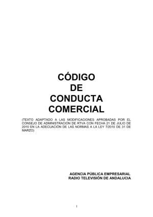 Codigo Conducta Comercial Concluido