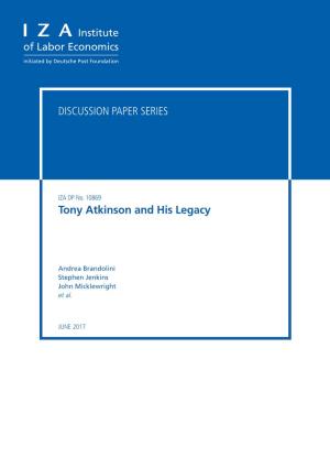 Tony Atkinson and His Legacy