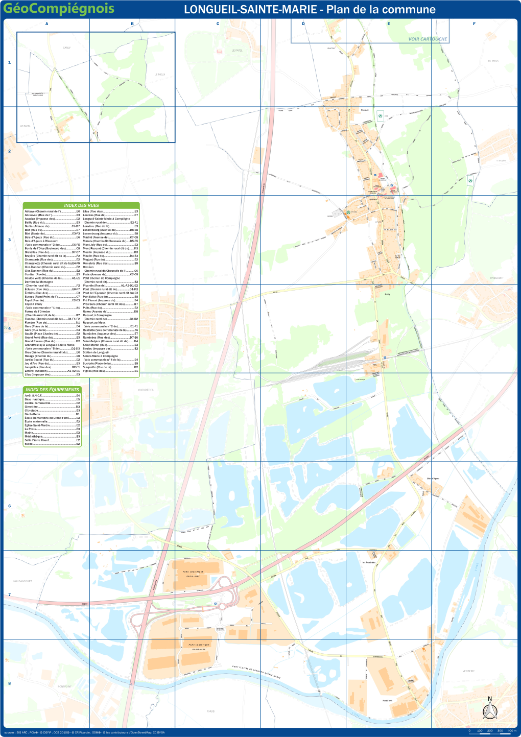 Plan De Longueil-Sainte-Marie