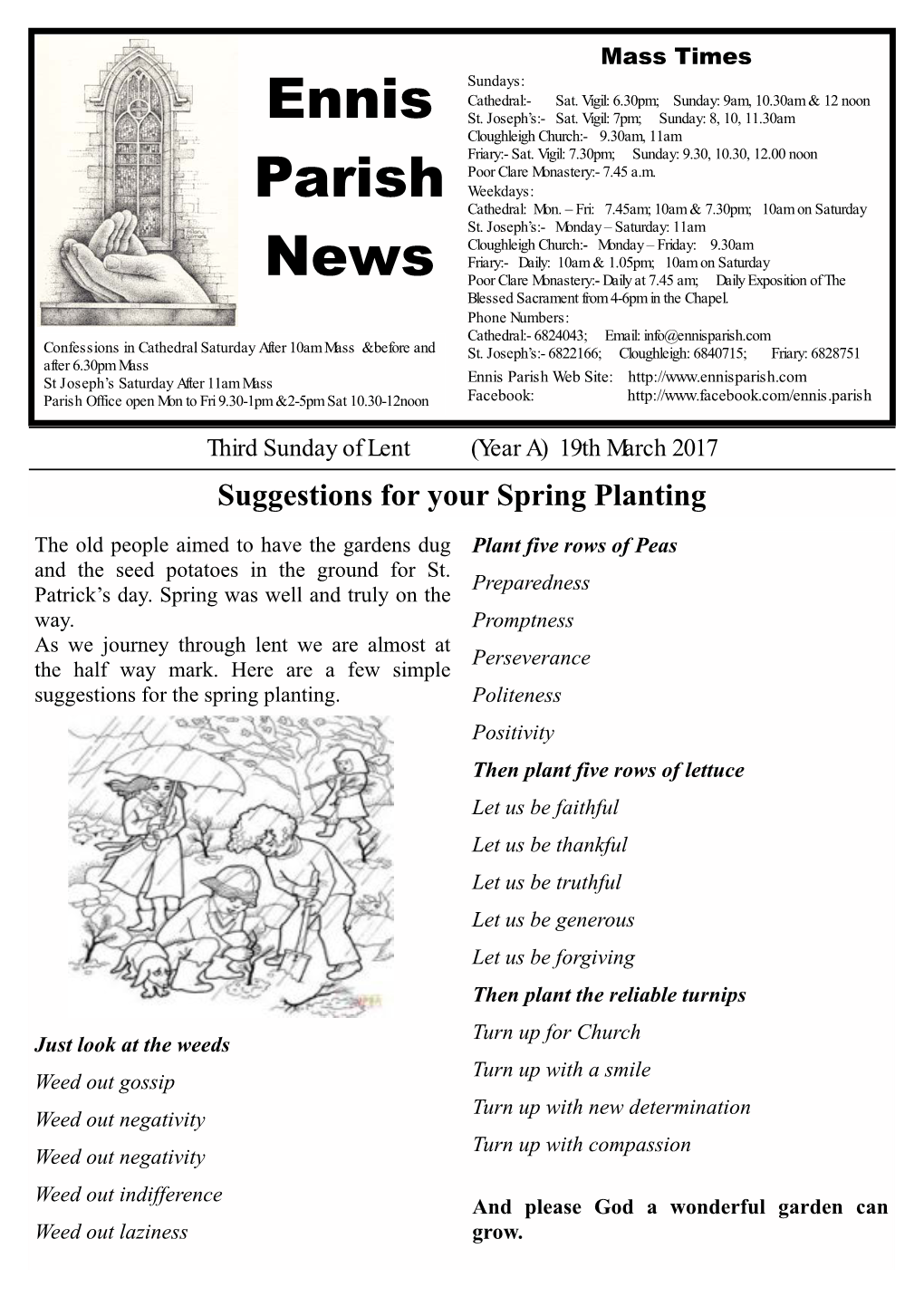 Ennis Parish News