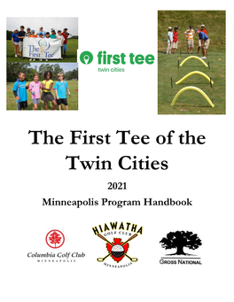 The First Tee of the Twin Cities MPLS Handbook 2021