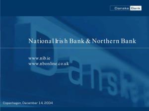 National Irish Bank & Northern Bank