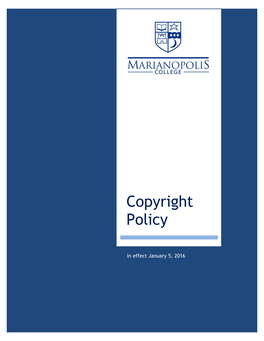 Copyright Policy 9