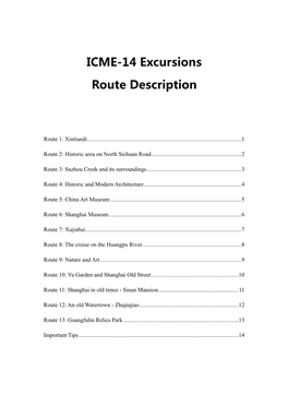 Route Description