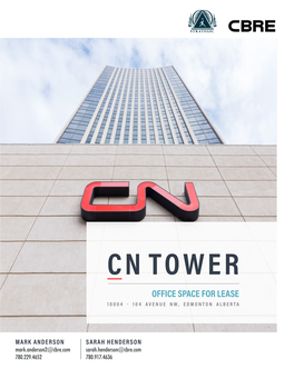 Cn Tower Office Space for Lease 10004 - 104 Avenue Nw, Edmonton Alberta