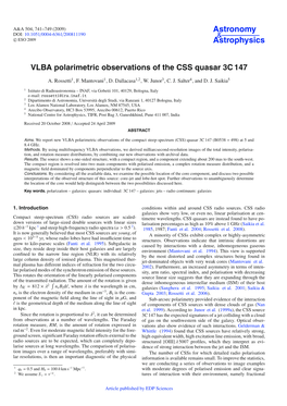 VLBA Polarimetric Observations of the CSS Quasar 3C 147