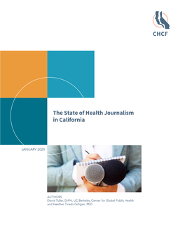 The State of Health Journalism in California (PDF)