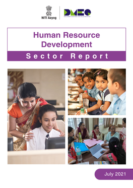 Human Resource Development Sector Report