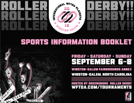 2019 International WFTDA Playoffs: Winston-Salem Sports Information