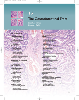 The Gastrointestinal Tract Frank A