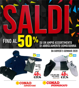 Fino Al % Su Un Ampio Assortimento 50 Di Abbigliamento Uomo/Donna Da Giovedì 5 Gennaio 2020 Taglie Misure S Xxl 36 45