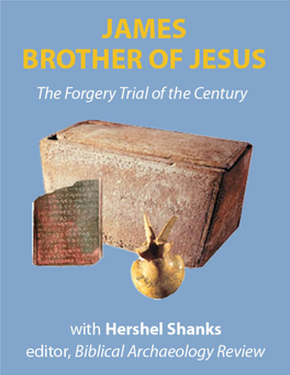 James, Brother of Jesus, Forgery Trial