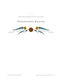 Prosphora Baking