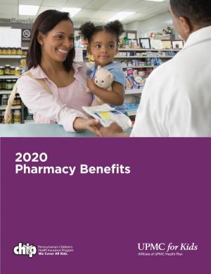 2020 Pharmacy Benefits