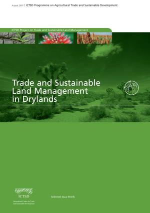 Trade and Sustainable Land Management in Drylands