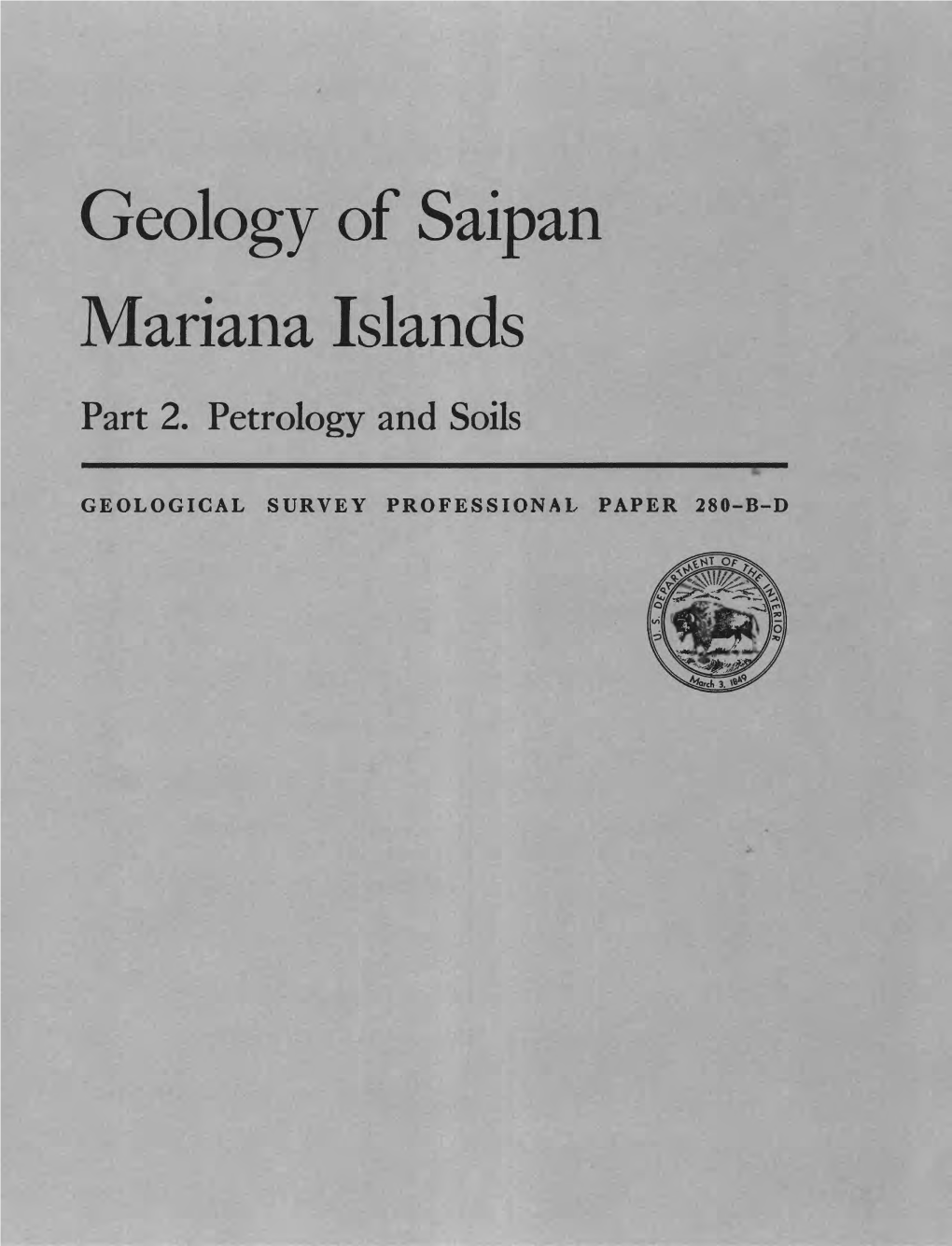 Geology of Saipan Mariana Islands Part 2