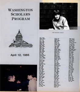 Washington Scholars Program