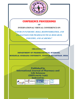Conference Proceedings of International Virtual Conference On