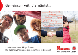 Die Jugendwohngruppe Der Johanniter in Liesenich