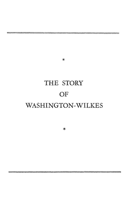The Story Washington-Wilkes