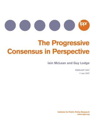 Progressive Consensus.Qxd