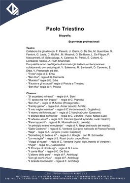 Paolo Triestino