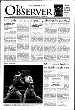 Protests Not Endangering Students Abroad