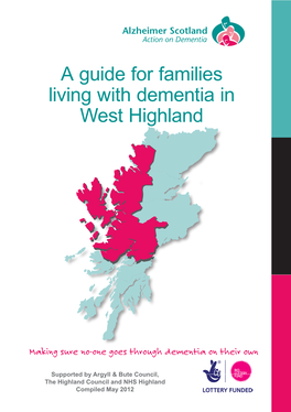 A Guide for Families Living with Dementia in West Highland