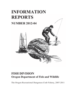 The Oregon Recreational Dungeness Crab Fishery, 2007-2011