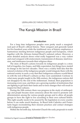 Mission in Brazil