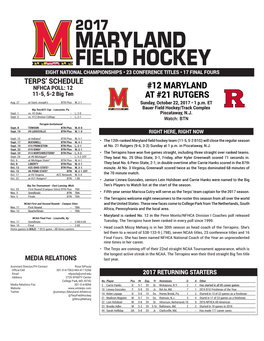 Maryland Field Hockey