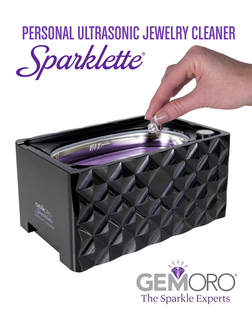 Personal Ultrasonic Jewelry Cleaner