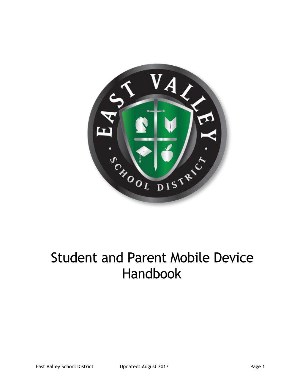 Student and Parent Mobile Device Handbook
