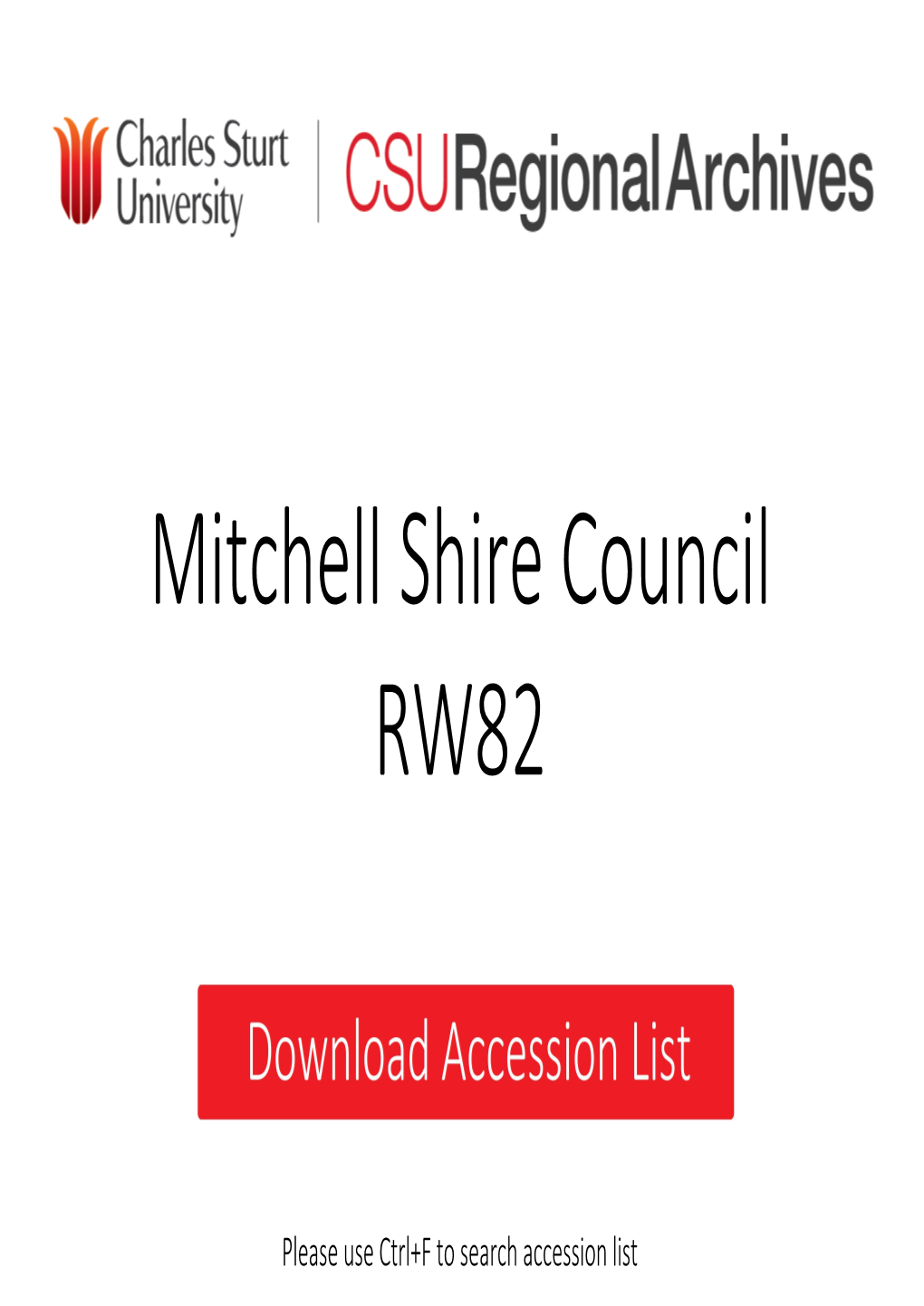 Mitchell Shire Council RW82