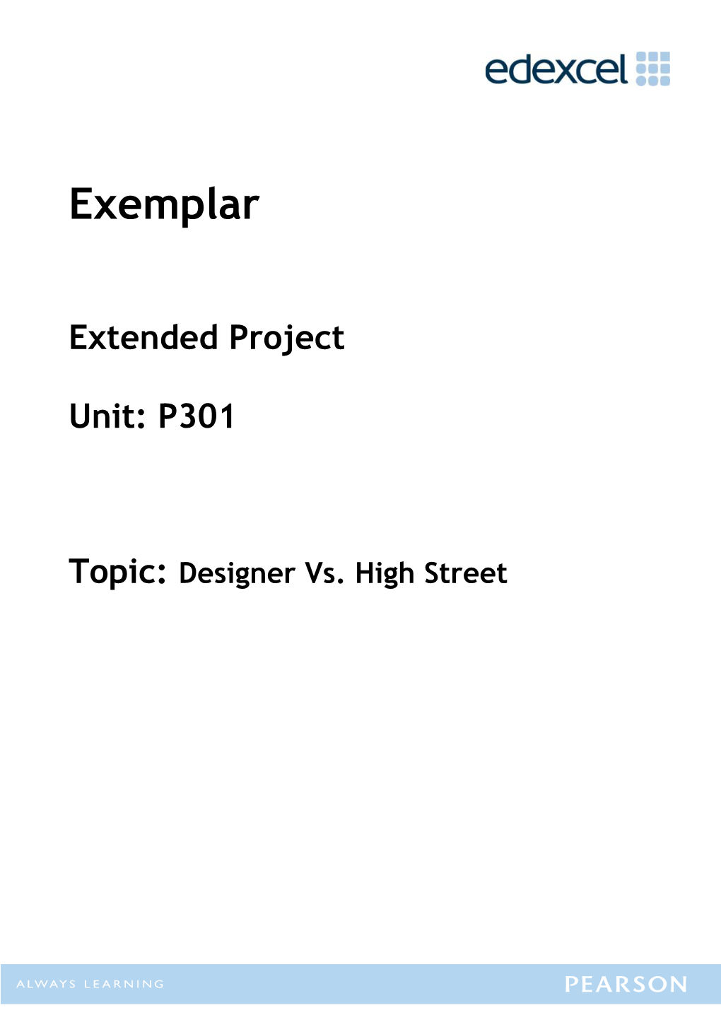 Exemplar-Designer-Vs.-High-Street.Pdf