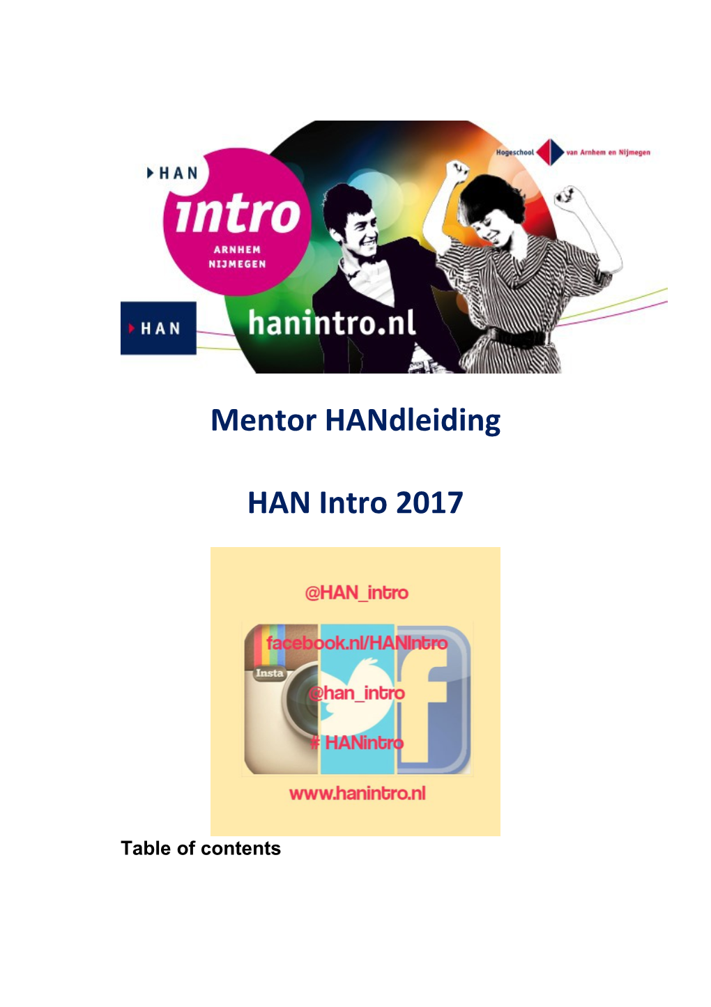 Mentor Handleiding