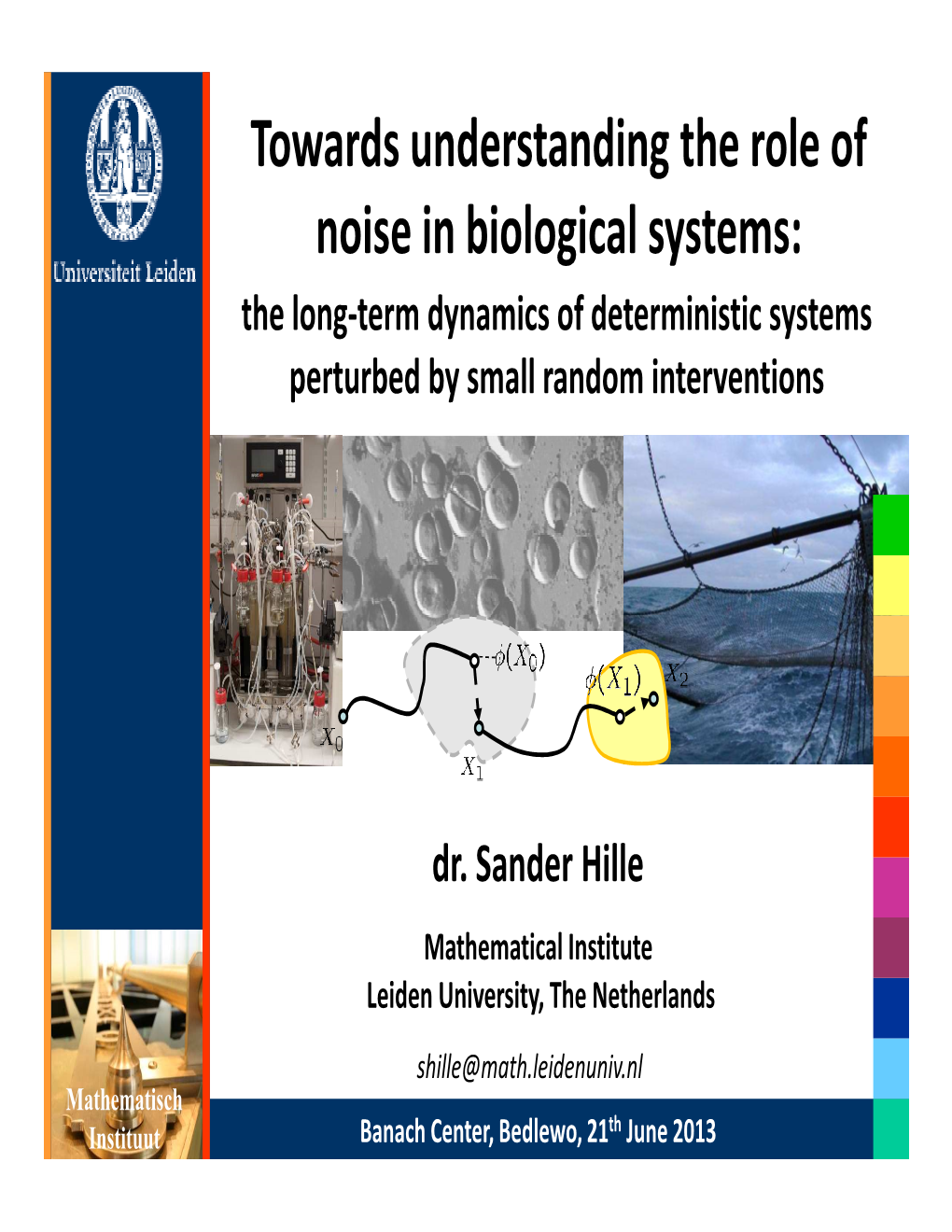 Mathematical Preliminaries Discussion of the Mathematical Analysis