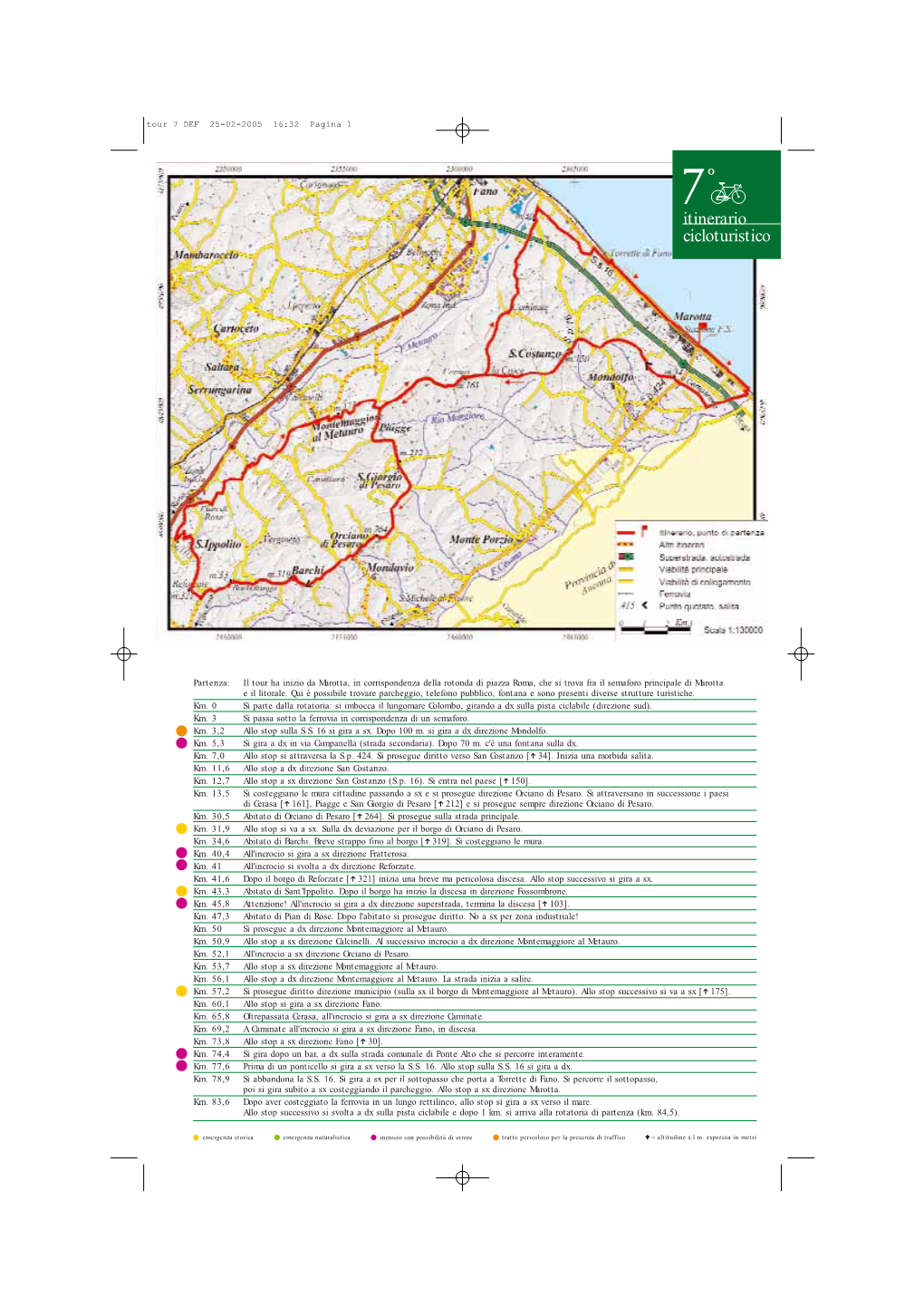 Itinerario Cicloturistico